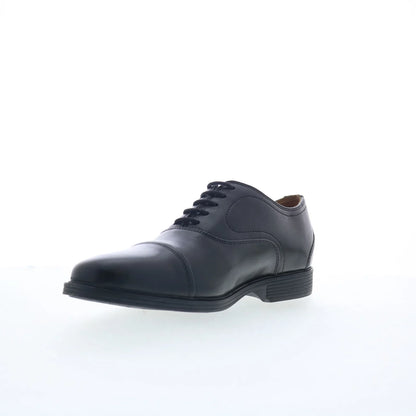 Clarks Whiddon OX 26176991 Mens Black Oxfords & Lace Ups Cap Toe Shoes