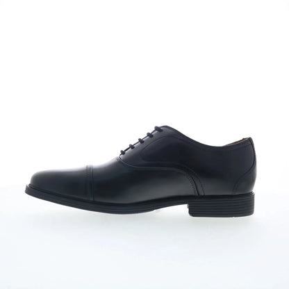Clarks Whiddon OX 26176991 Mens Black Oxfords & Lace Ups Cap Toe Shoes