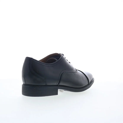 Clarks Whiddon OX 26176991 Mens Black Oxfords & Lace Ups Cap Toe Shoes