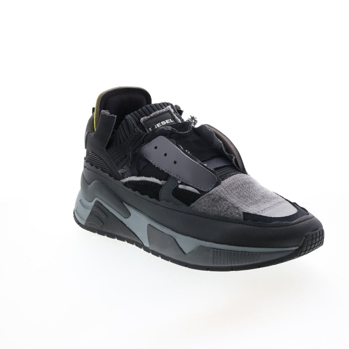 Diesel S-Brentha Dec Y02011-P3526-H2564 Mens Black Lifestyle Sneakers Shoes
