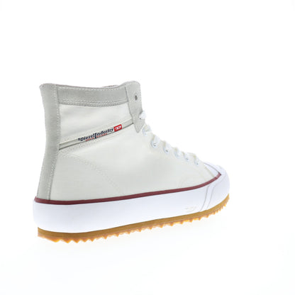 Diesel S-Principia Mid Y02740-P4083-T1003 Mens White Sneakers Shoes