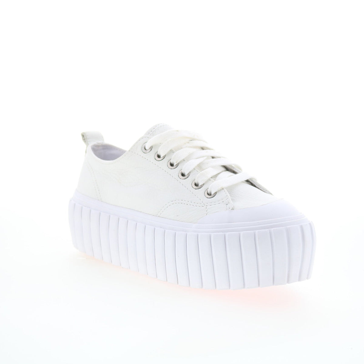 Diesel S-Hanami Low X Mens White Leather Lifestyle Sneakers Shoes