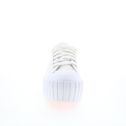 Diesel S-Hanami Low X Mens White Leather Lifestyle Sneakers Shoes