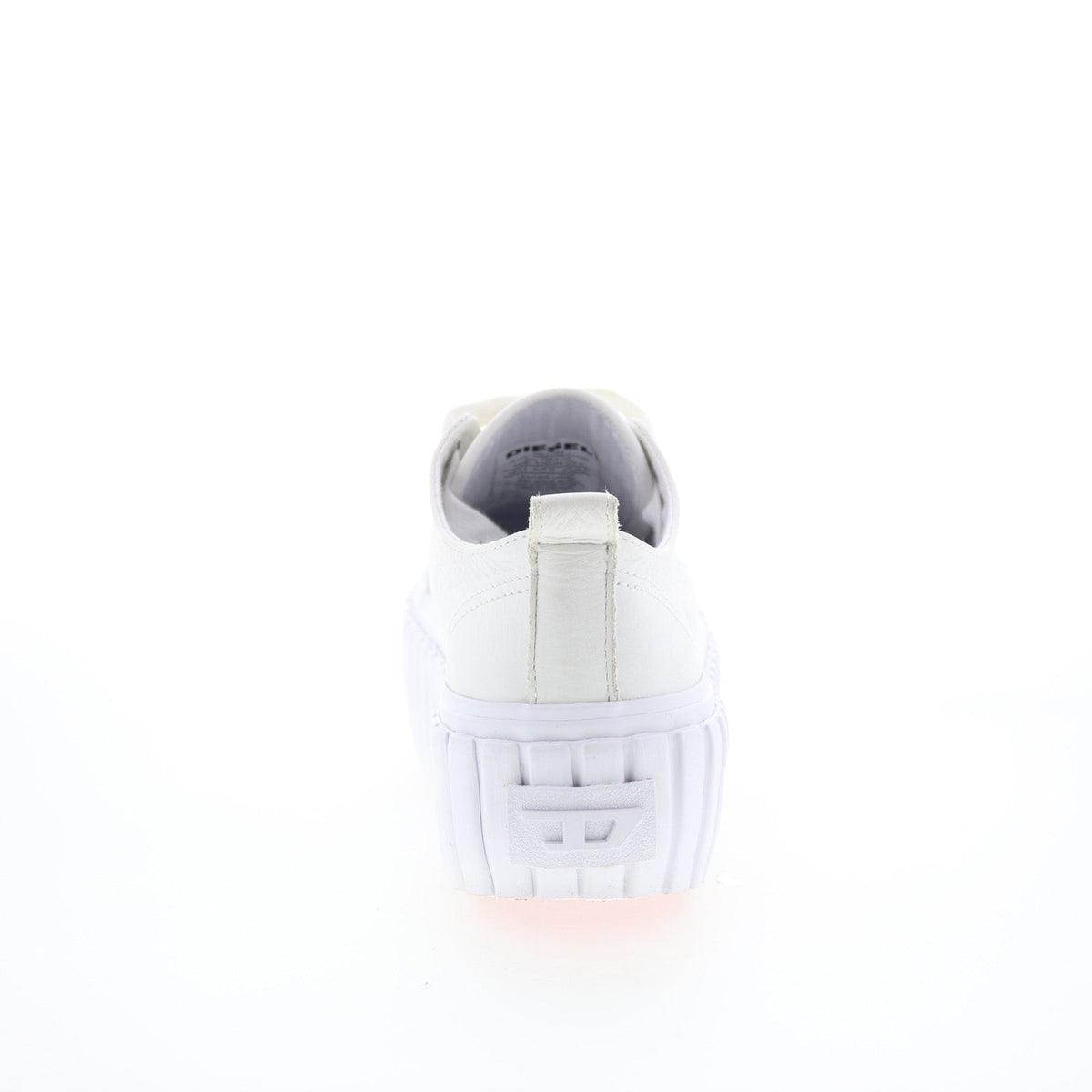 Diesel S-Hanami Low X Mens White Leather Lifestyle Sneakers Shoes