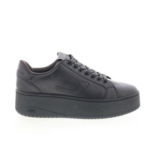 Diesel S-Athene Bold X Y03066-PR516-T8013 Mens Black Lifestyle Sneakers Shoes