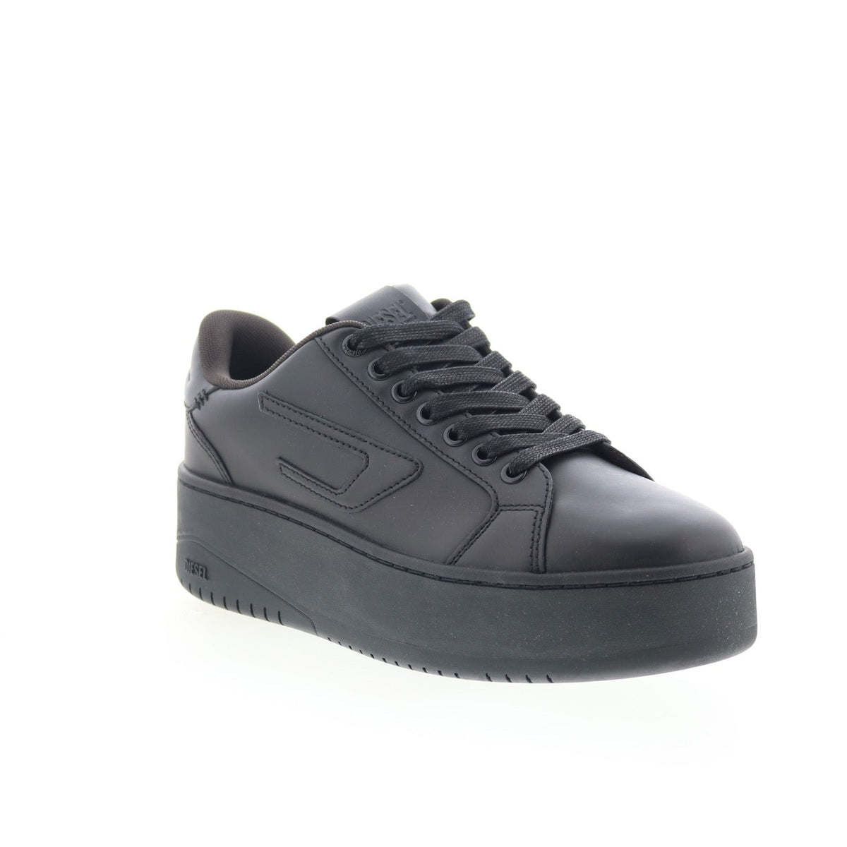 Diesel S-Athene Bold X Y03066-PR516-T8013 Mens Black Lifestyle Sneakers Shoes